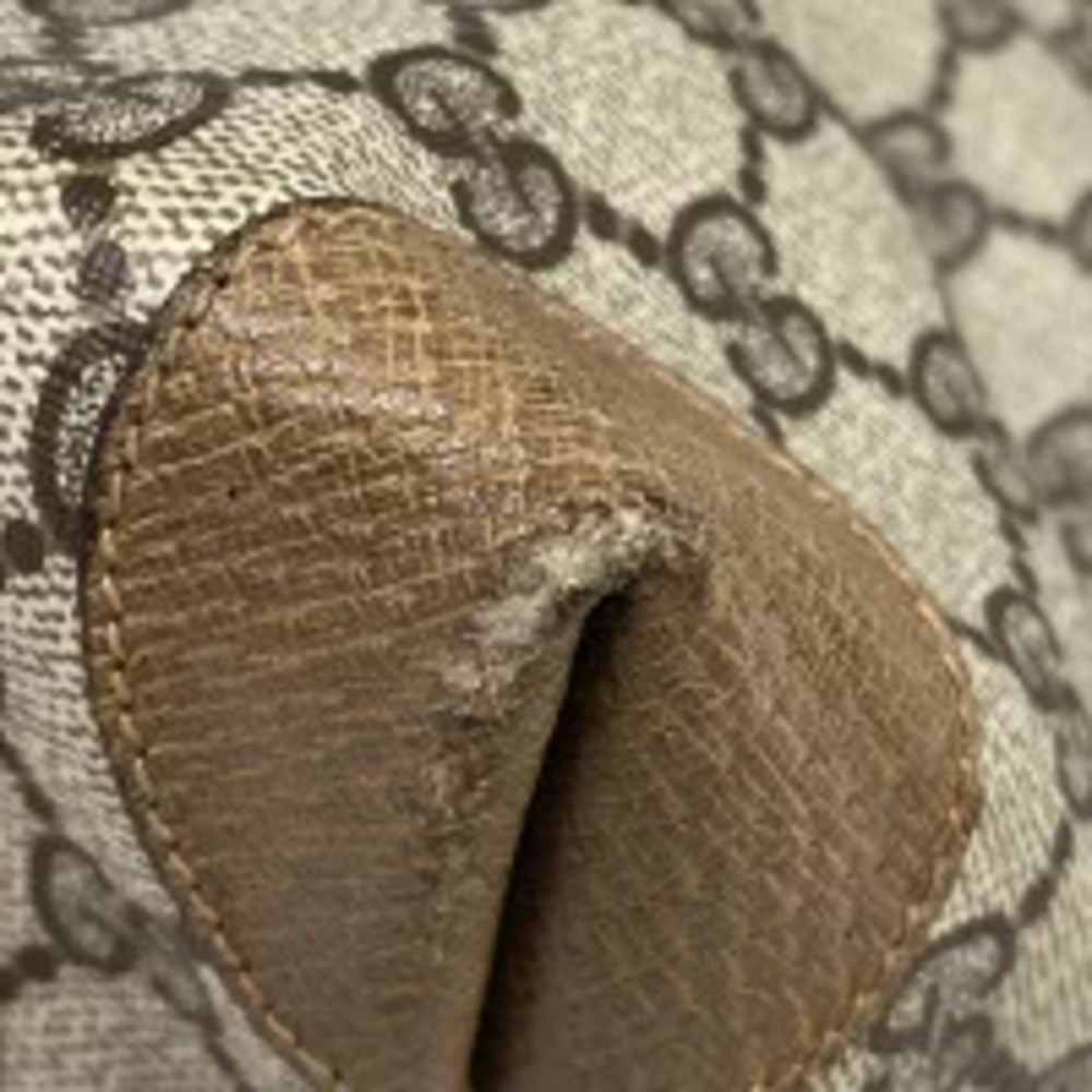 Gucci bag Web Brown Boston GG canvas Sherry Travel Red Green